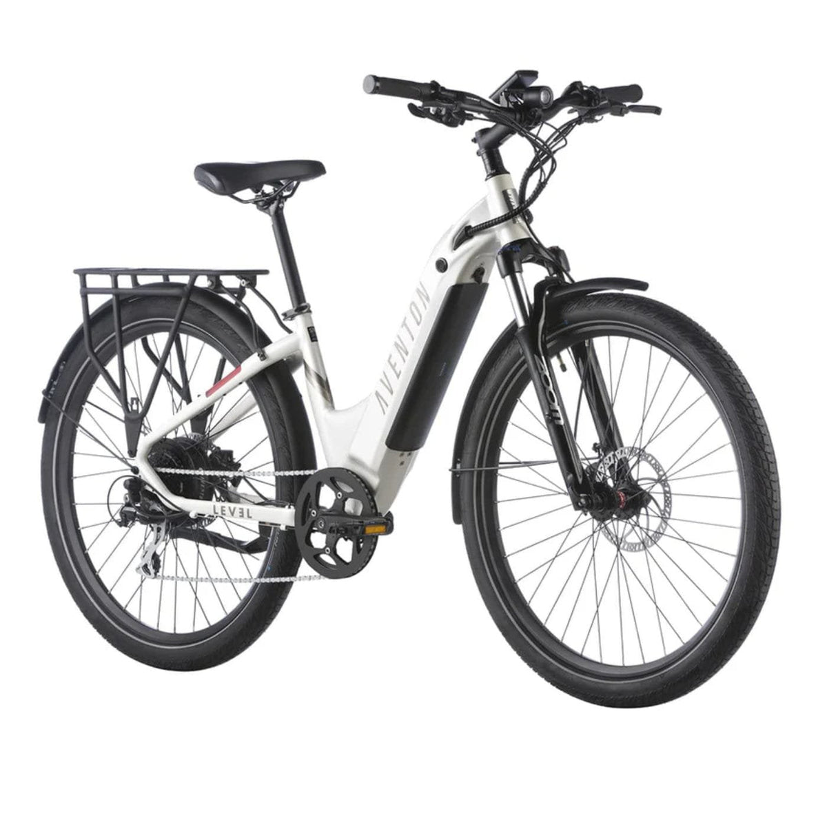 Aventon – Level.2 Commuter Step-Through EBike W/ up to 60 Miles Max Operating Range and 28 MPH Max Speed – Medium/Large