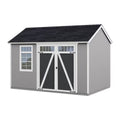 Heartland Coronado 12-ft x 8-ft Gable Style Wood Outdoor Storage Shed with Windows and Doors