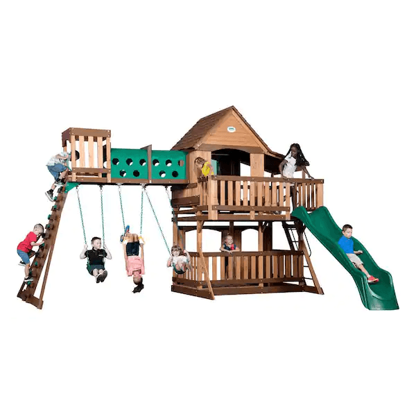 Backyard Discovery Woodridge Elite Swing Set