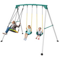 9.5′ Heavy-Duty Outdoor Porch Swing Set